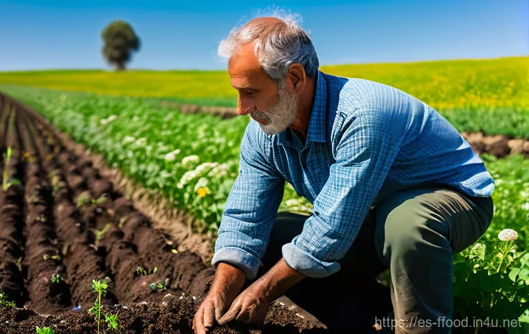 지속 가능한 농업의 정의 - Prompt 1: "The Soul of the Earth: Protecting Our Soil"**